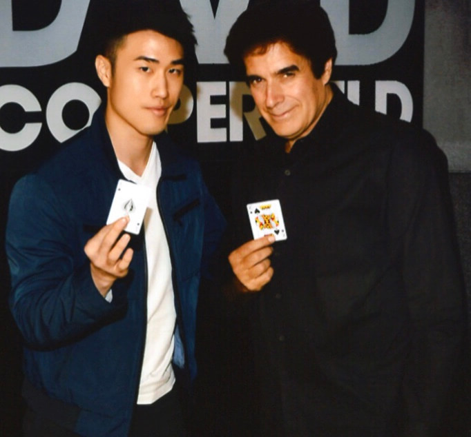 Vin Chee with David Copperfield